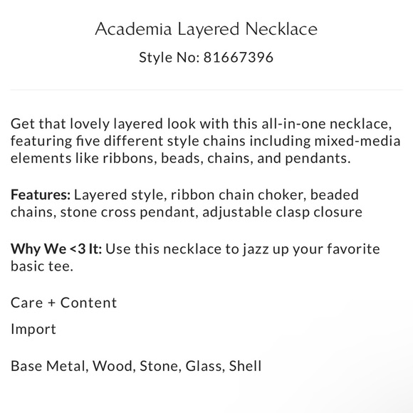 Free People Acadamia Pink and Gold Layered Necklace  NWT - Picture 8 of 8